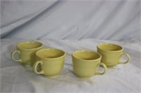4 FIESTA COFFEE CUPS-NEW