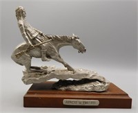 1970 Philip Krackowski Apache in Pursuit Sculpture