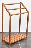 Versatile Teak Towel Rack