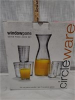 Windowpane Seven Pc Juice Set in OG Box