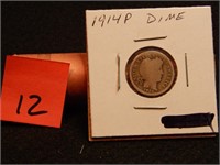 1914 P US Dime 90% Silver