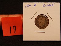 1911 P US Dime 90% Silver