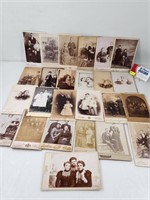 Antique Cabinet Card Photos (25)