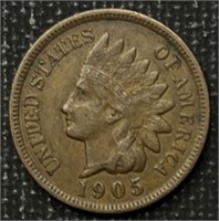 1905 Full Liberty Indian Head Cent