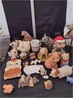 Pig Figurines Lot