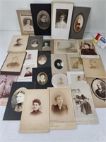 Antique Cabinet Card Photos (25)
