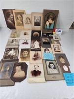 Antique Cabinet Card Photos