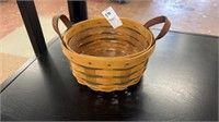 Longaberger Heartland Button Basket