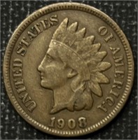 1908 Indian Head Cent