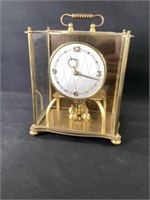 Vintage Kundo Brass Mantel Clock