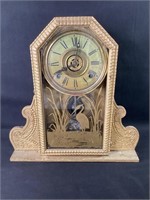 Vintage Sessions Kitchen Clock with Stork