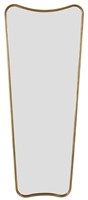 Drape Wall Mirror Leaner - Gold