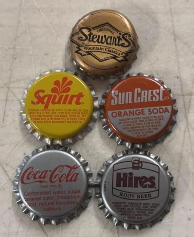 04/17/2024 LABELS-BOTTLE CAPS-JEWELRY & RELATED ITEMS AUCTIO
