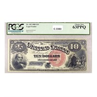 1880 $10 JACKASS LEGAL TENDER UNITED STATES NOT