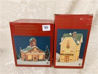 DICKENS PORCELAIN LIGHTED HOUSE 2 TO GO