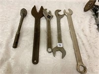 THORSEN 1 1/4" WRENCH, CRESCENT WRENCH ETC.