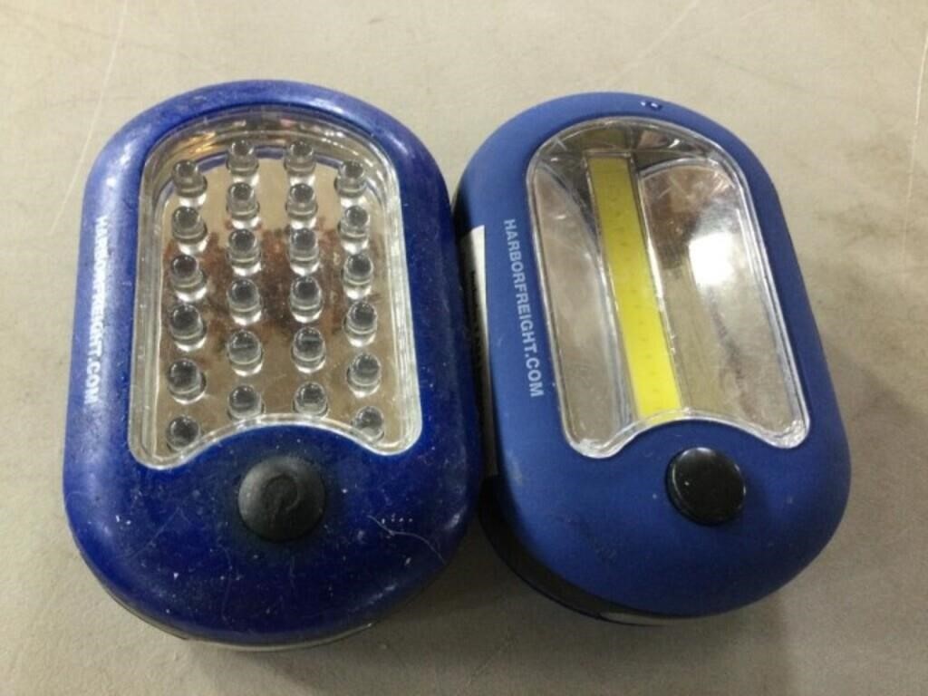 TWO HARBOR FREIGHT LIGHTS