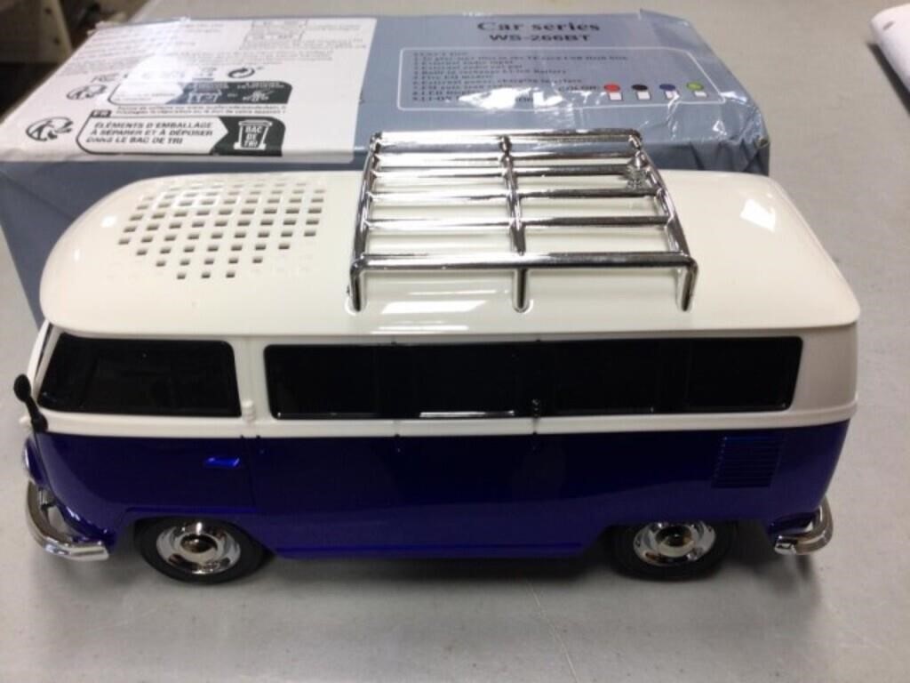 NEW!  VW BUS SPEAKER/FM RADIO