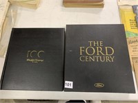 THE FORD CENTURY BOOK FIRST PRINTING W/ OUTER