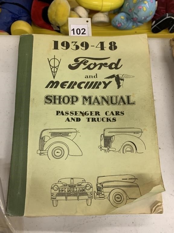 1939-48 FORD AND MERCURY SHOP MANUAL