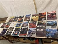 1970'S CORVETTE NEWS W/ ORIGINAL COVERS