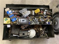 STEEL TOOLBOX AND CONTENTS, ALL ELECTRICAL