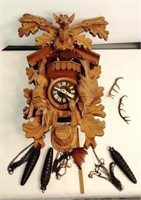 Edelweiss Switzerland Swiss Cuckoo Clock