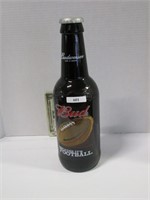 Large Glass Budweiser beer bottle bank