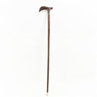 Antique Wooden Walking Cane Sword