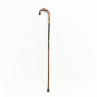 Antique 36" Wooden Walking Cane Sword