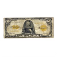 1922 $50 GRANT GOLD CERT. NOTE