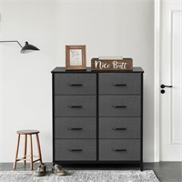 5 Drawer Dresser Grey