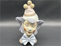 Lladro Porcelain Reflecting Clown Figurine #5612
