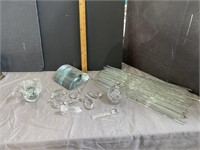 glass and crystal lot