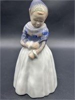 Royal Copenhagen Porcelain Figurine Danish Girl