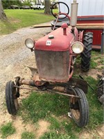 Farmall Cub and Blade