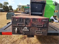 Lot of 3 Stackable Tool Cabinets