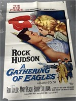 Movie Poster: Rock Hudson in A Gathering of Eagles