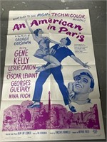 Vintage Movie Poster: An American in Paris