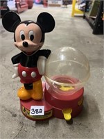 MICKEY MOUSE GUM BALL MACHINE