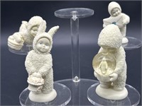 (4) Dept. 56 Snow Baby Figurines