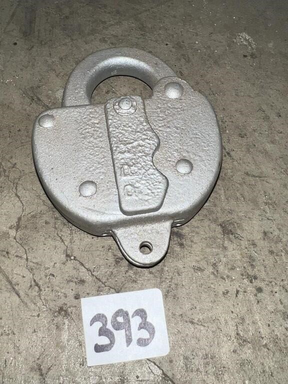 PRR LOCK NO KEY PAINTED SILVER