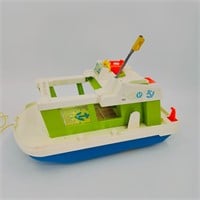 Vintage Fisher Price Happy House Boat