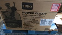 TORO Power Clear Snowblower-New in box-#38472