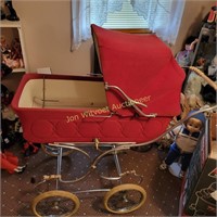 Herlag Vintage Full Size Baby Buggy- Reall Great