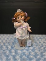Porcelain Campbell's Kid Miss Sniffles Doll