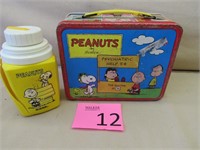 1973 Peanuts Lunch Box