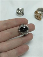 Size 8 Ring Black Onyx