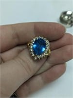 Size 8 Ring Blue Sapphire?