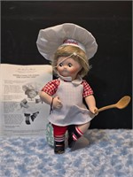 Porcelain Campbell's Kids The Dancing Chef doll
